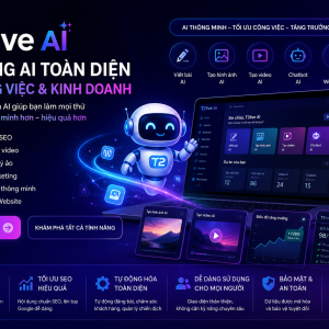 AI Content Writer T2live AI là phần mềm AI viết bài và Plugin AI viết bài WordPress giúp tạo nội dung chuẩn SEO nhanh chóng bằng AI Content Writer. Phần mềm hỗ trợ viết bài tự động, viết content theo từ khóa, tạo Meta Title, Meta Description, tối ưu SEO Onpage, tạo hình ảnh AI, video AI, chatbot AI, AI Agent, tự động đăng bài lên nhiều website WordPress và hỗ trợ marketing tự động. Đây là giải pháp AI toàn diện dành cho cá nhân, doanh nghiệp, SEOer, Blogger và Agency muốn phát triển website, tăng lưu lượng truy cập và nâng cao hiệu quả SEO.